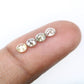 1.24 Carat 3.90 MM Multi Color Natural Loose Fancy Round Rose Cut Diamond For Galaxy Ring