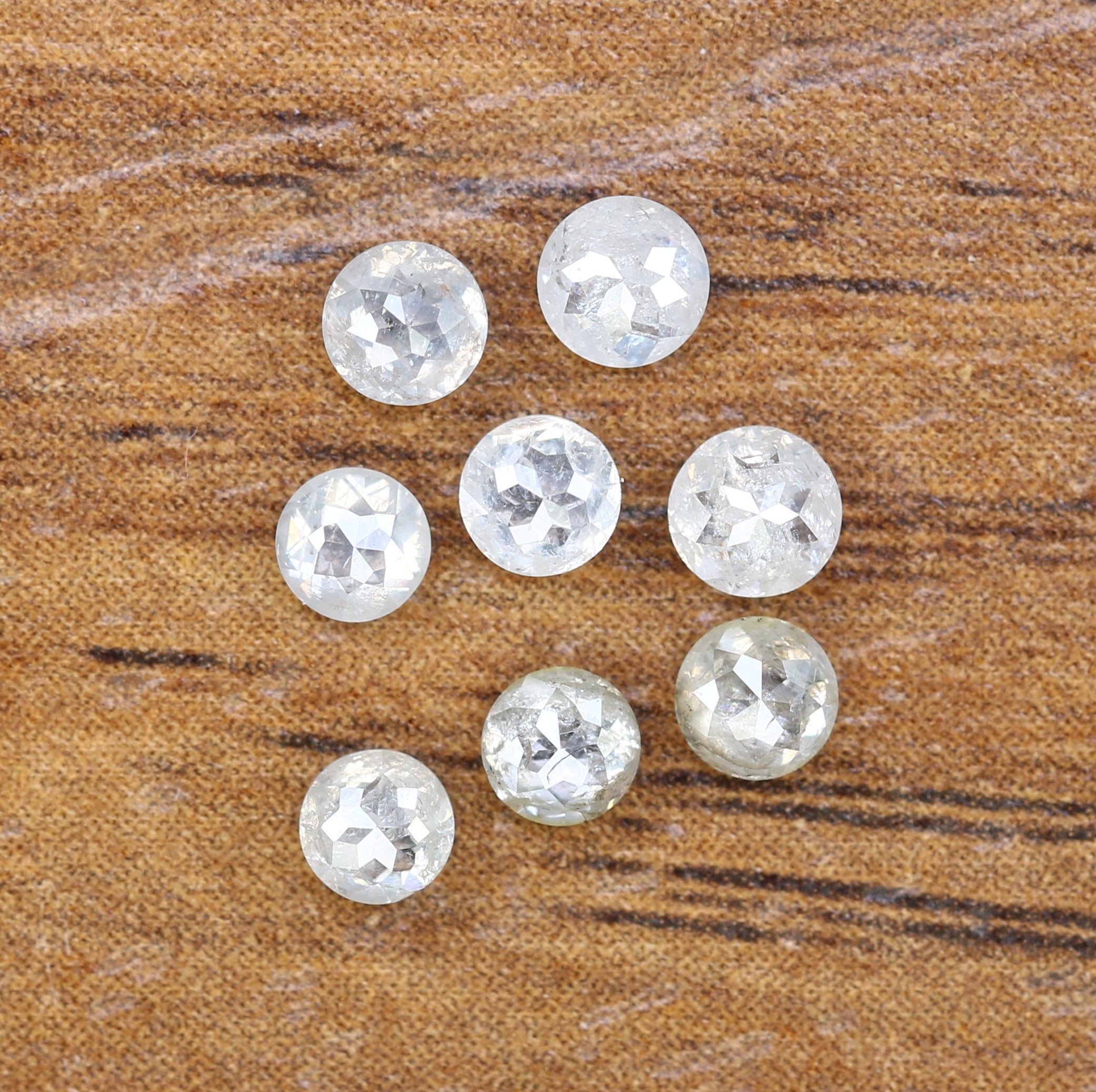 1.16 Carat 2.80 MM Round Rose Cut Diamond White Color Diamond For Wedding Ring