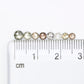 1.23 Carat Fancy Color Loose Round Rose Cut Diamond For Wedding Ring