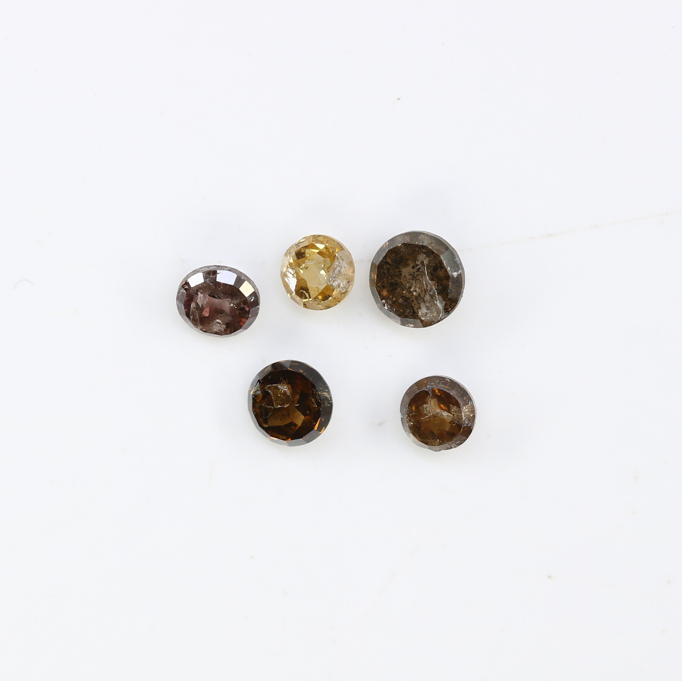 0.88 CT Loose Fancy Natural 2.90 to 3.70 MM Round Diamond For Galaxy Ring