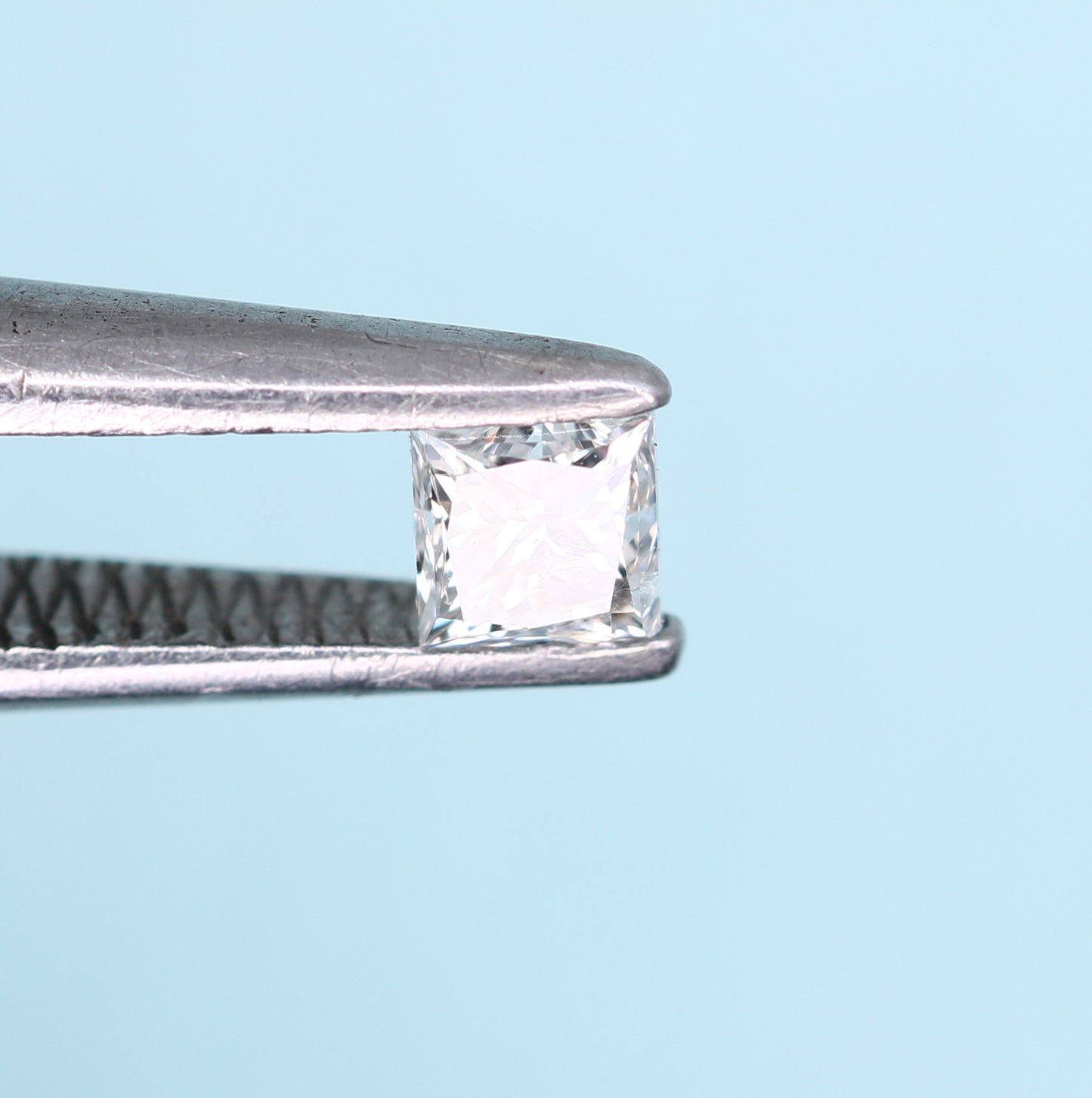 0.18 CT Salt And Pepper Princess Cut Diamond For Diamond Rings Engagement Rings Diamond Necklaces Diamond Earrings Diamond Bracelets