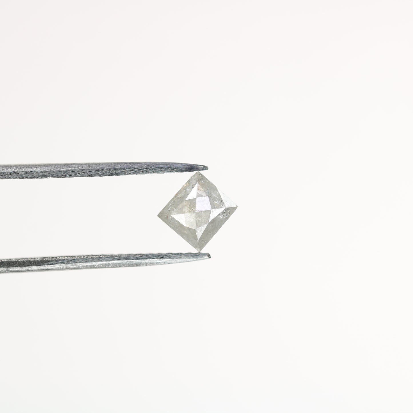 0.73 CT Light Gray Square Shape Diamond For Engagement Necklace | Engagement Square Shape Diamond Ring