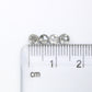 1.16 CT  Salt And Pepper Loose Round Rose Cut Diamond For Engagement Ring