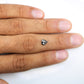 1.09 Carat Diamond Cut Natural Salt And Pepper Diamond For Engagement Ring
