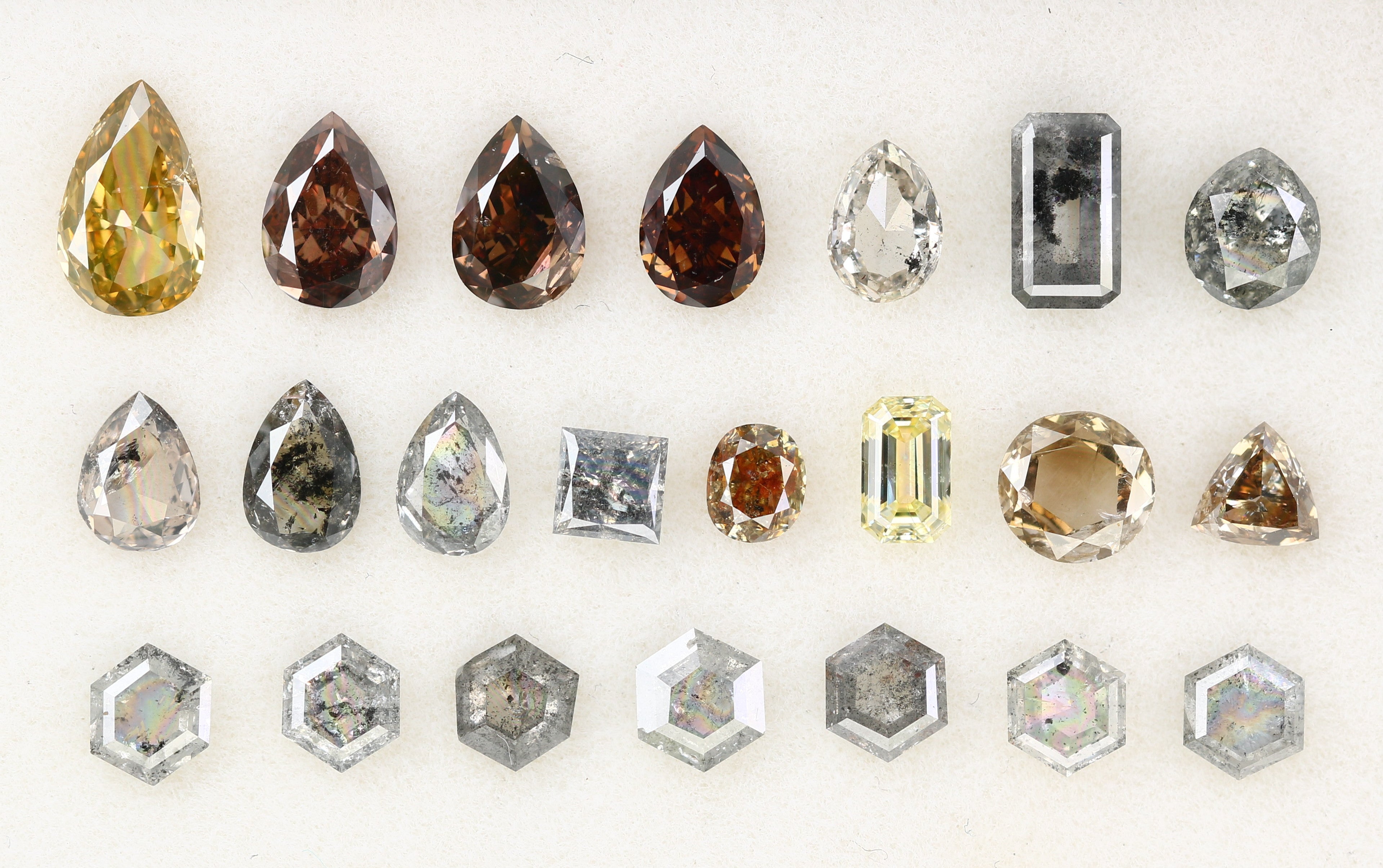 0.16 CT To 0.47 CT Mix Color Natural Diamond For Diamond Jewellry