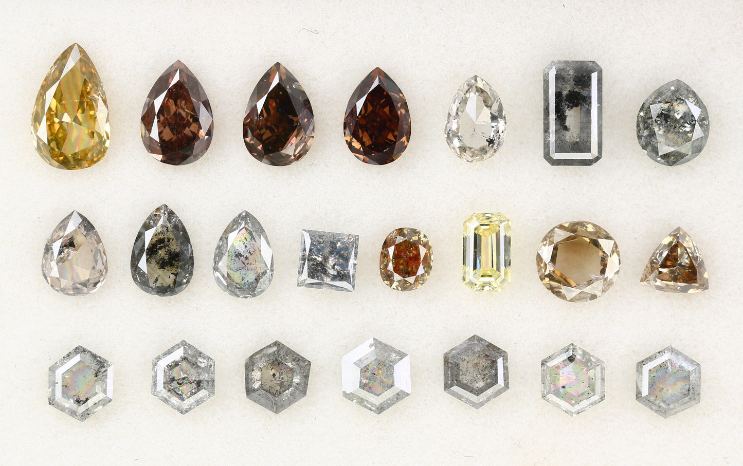 0.16 CT To 0.47 CT Mix Color Natural Diamond For Diamond Rings Engagement Rings Diamond Necklaces Diamond Earrings Diamond Bracelets