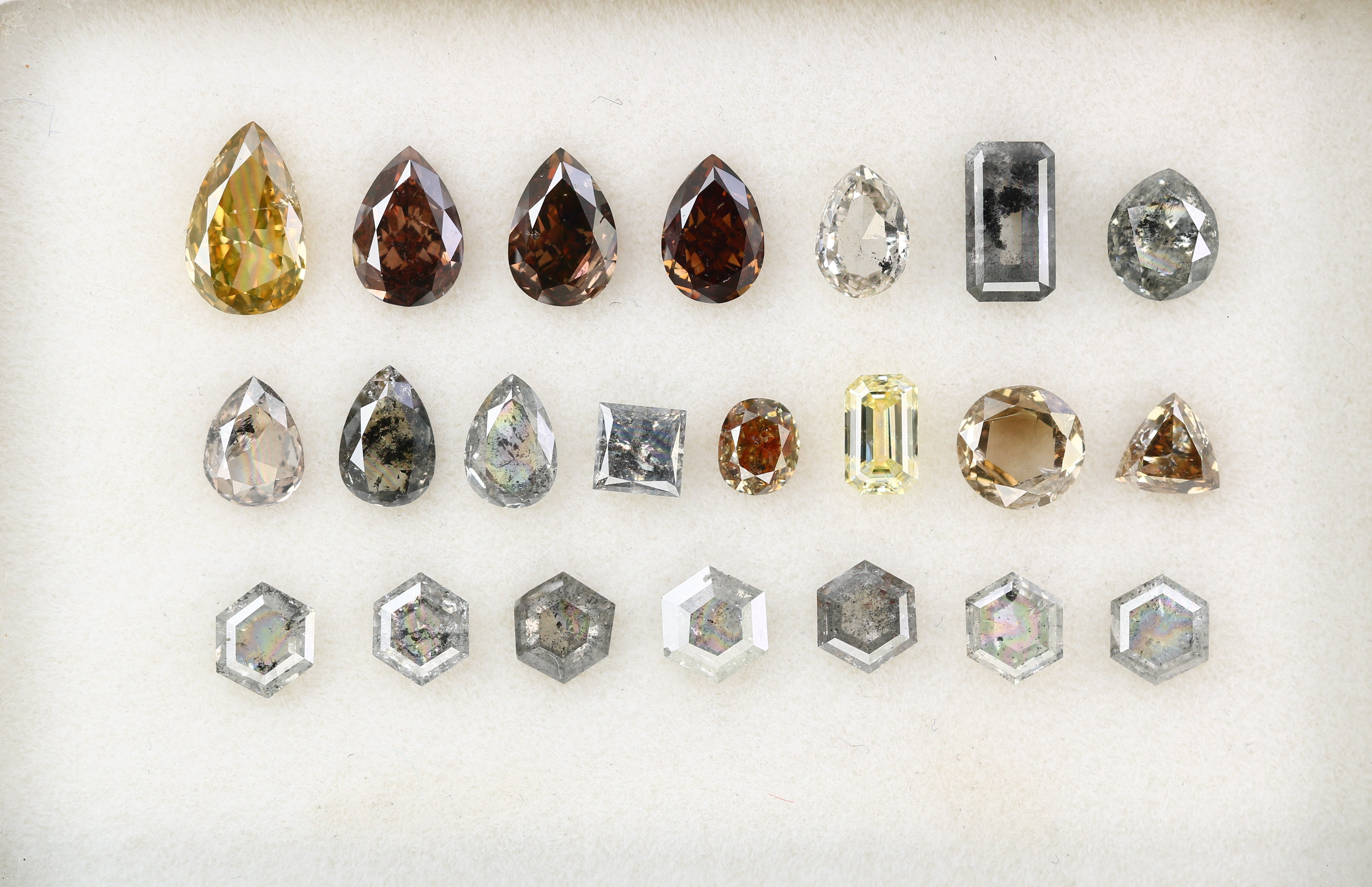 0.16 CT To 0.47 CT Mix Color Natural Diamond For Diamond Jewellry