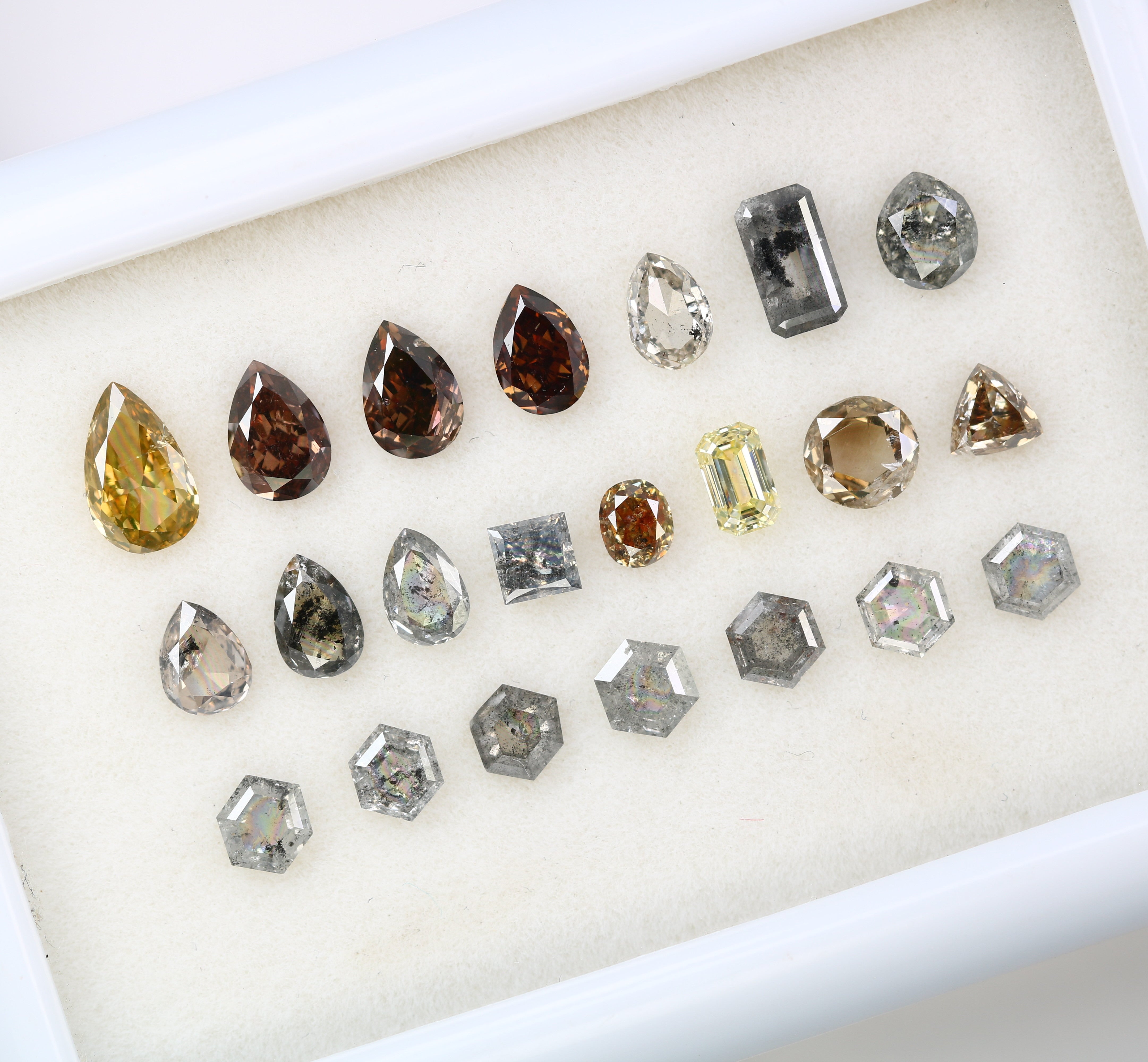 0.16 CT To 0.47 CT Mix Color Natural Diamond For Diamond Jewellry