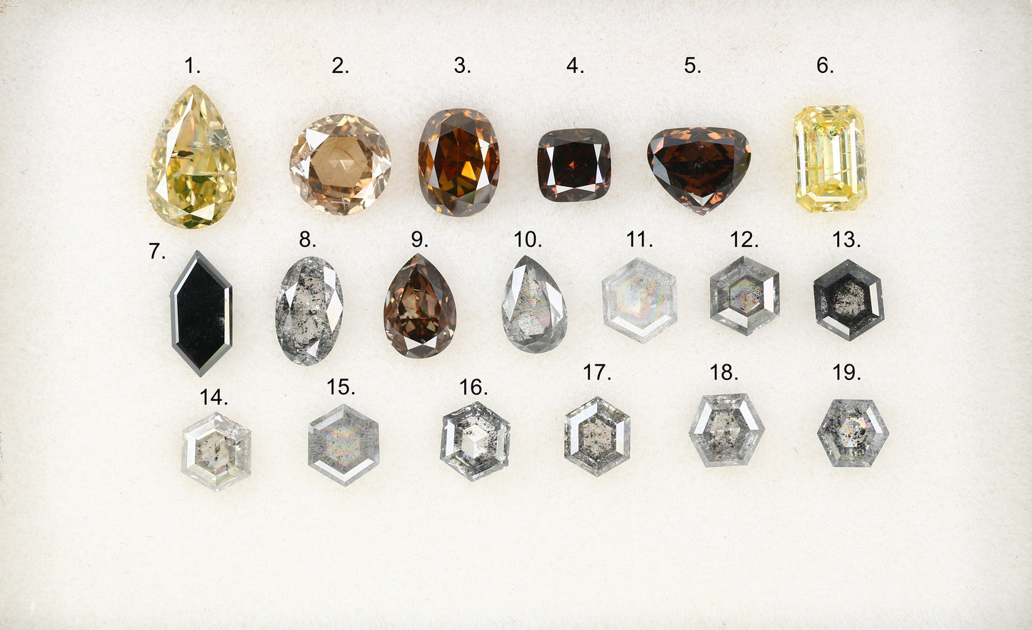 0.12 CT To 0.52 CT Mix Shape Natural Loose Diamonds