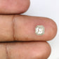 1.38 CT 6.70 MM Emerald Shape Grey Diamond For Diamond Jewelry