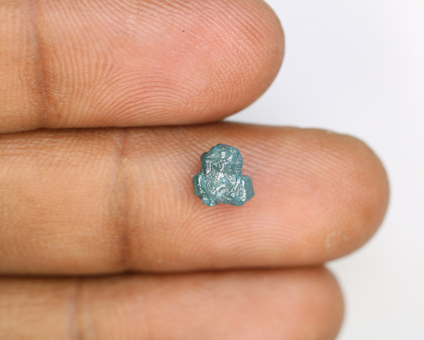 1.52 CT Uncut Rough Blue Diamond For Engagement Ring