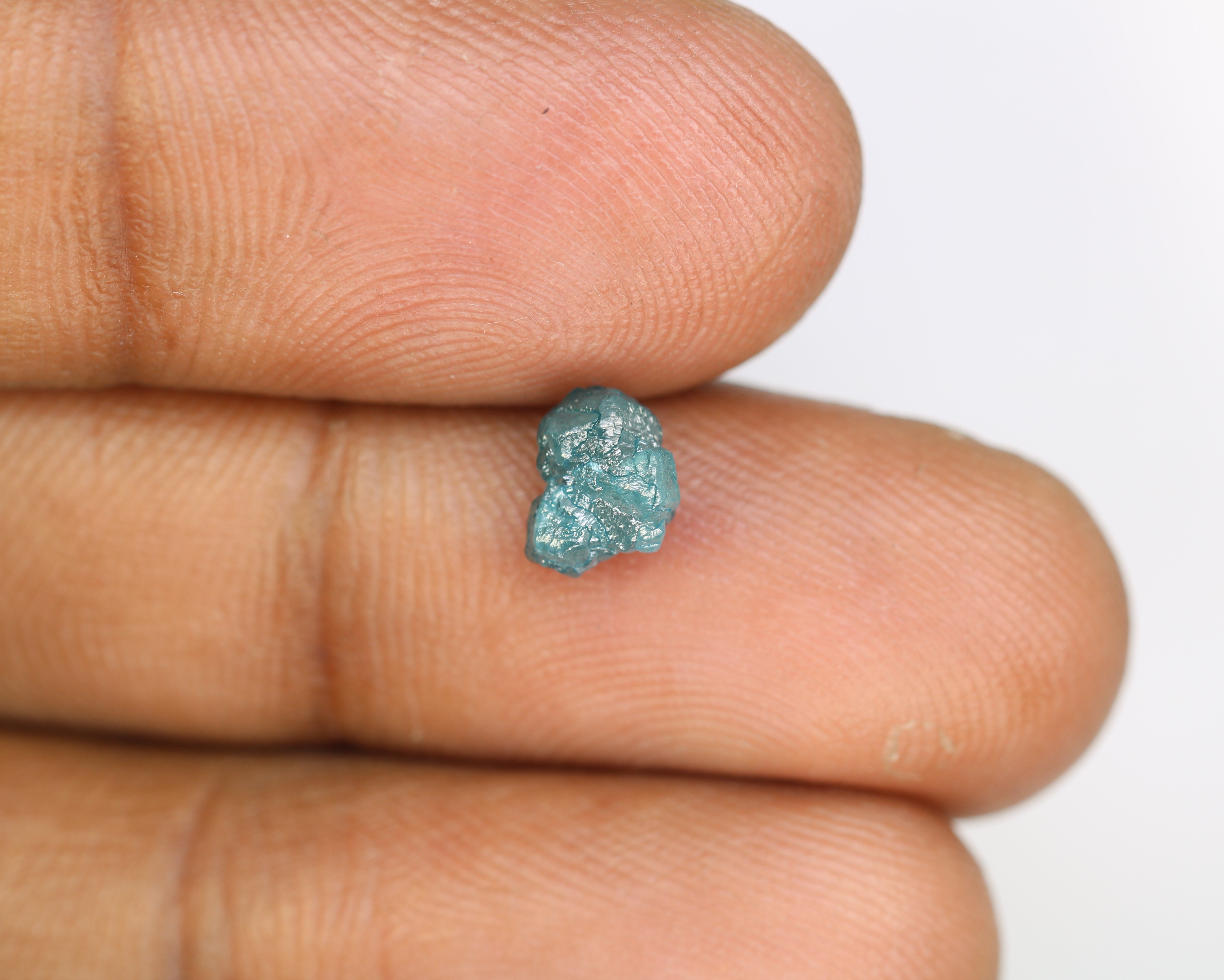 1.52 CT Uncut Rough Blue Diamond For Engagement Ring