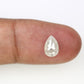 1.24 CT Pear Shape White Natural Diamond For Engagement Ring