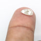 1.24 CT Pear Shape White Natural Diamond For Engagement Ring