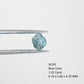 1.32 CT Raw Rough Blue  Irregular Cut Diamond For Engagement Ring