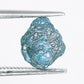 2.23 CT Irregular Cut Raw Blue Rough Diamond For Engagement Ring