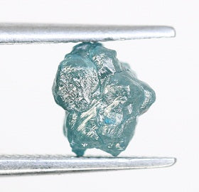 1.18 CT Uncut Rough Raw Blue Diamond For Engagement Ring
