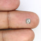 0.76 CT 4.90 MM Natural Loose Emerald Shape Grey Diamond For Engagement Ring