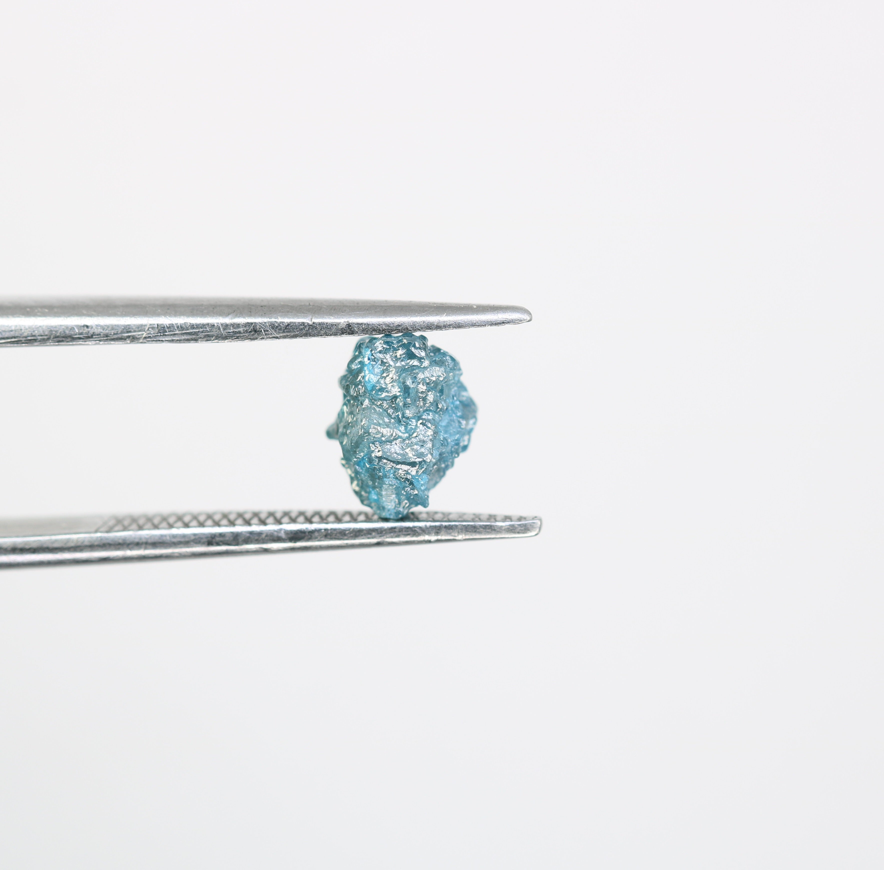 1.12 CT Blue Rough Raw Uncut Diamond For Engagement Ring
