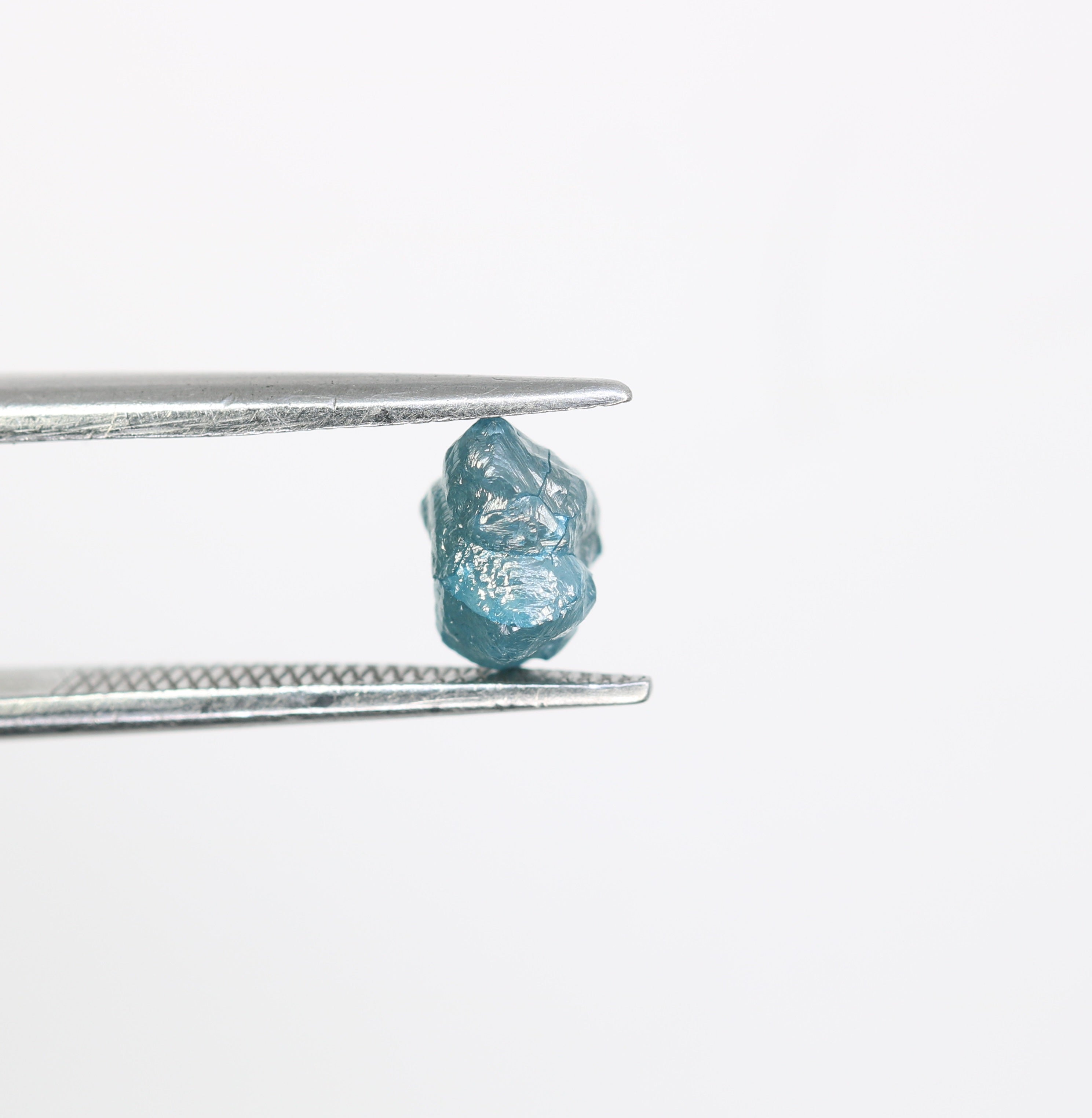 1.27 CT Uncut Blue Rough Raw Diamond For Engagement Ring