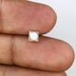 0.77 CT Grey Princess Shape Diamond For Engagement Ring