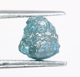 1.29 CT Rough Uncut Blue Diamond For Engagement Ring