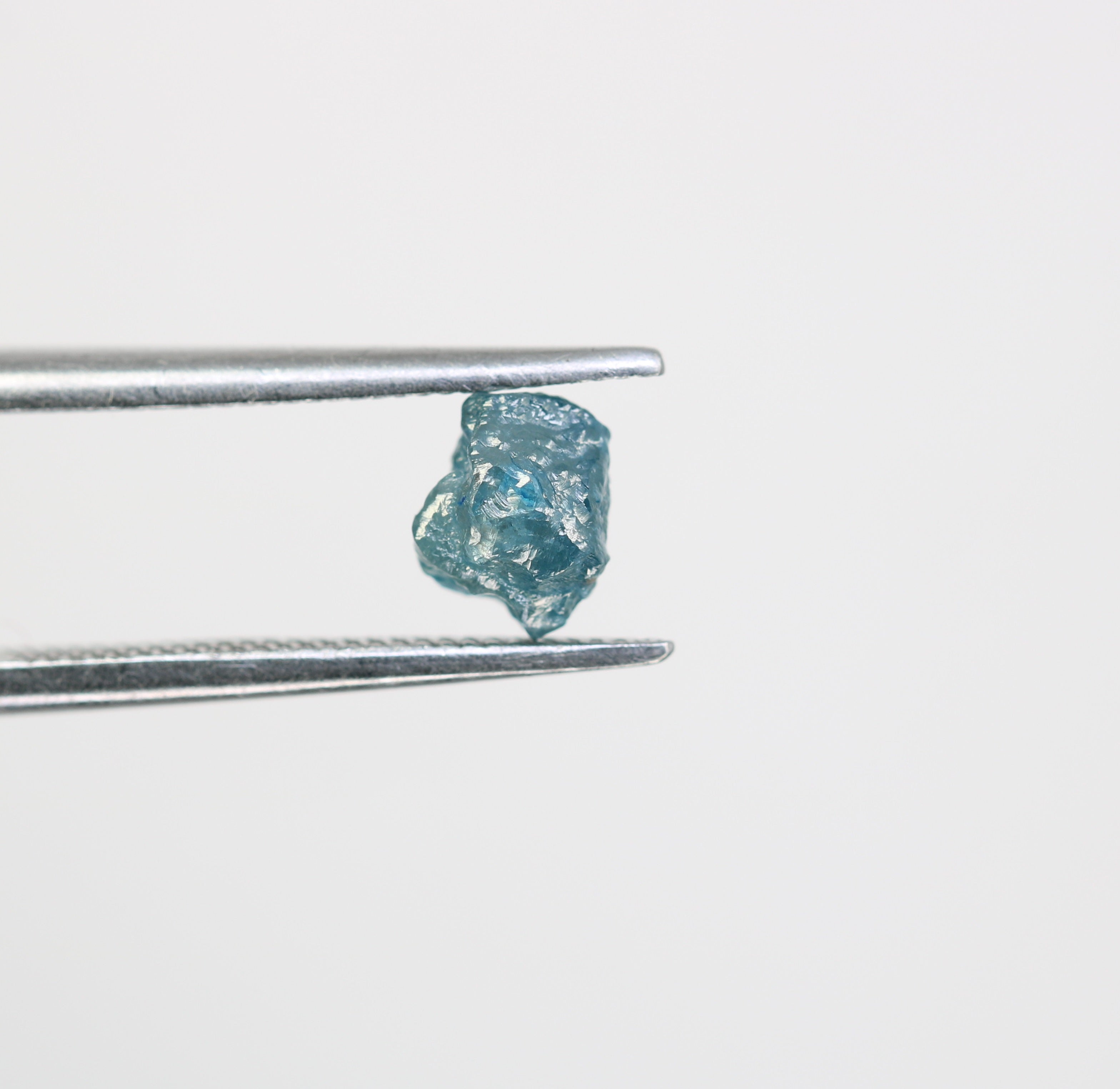 1.02 CT Raw Irregular Cut Rough Blue Diamond For Engagement Ring