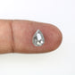 2.06 Carat Loose Pear Shaped Salt And Pepper Diamond For Wedding Ring