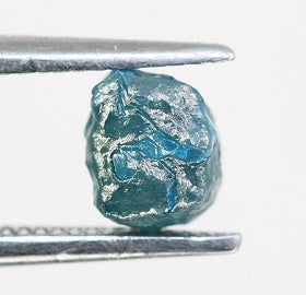 0.97 CT Blue Rough Raw Natural Diamond For Engagement Ring - JayKrishna Diamond