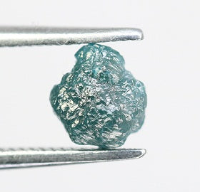 0.97 CT Irregular Cut Blue Rough Raw Natural Diamond For Engagement Ring - JayKrishna Diamond
