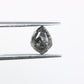 1.99 CT Irregular Cut Raw Salt And Pepper Rough Diamond For Engagement Ring