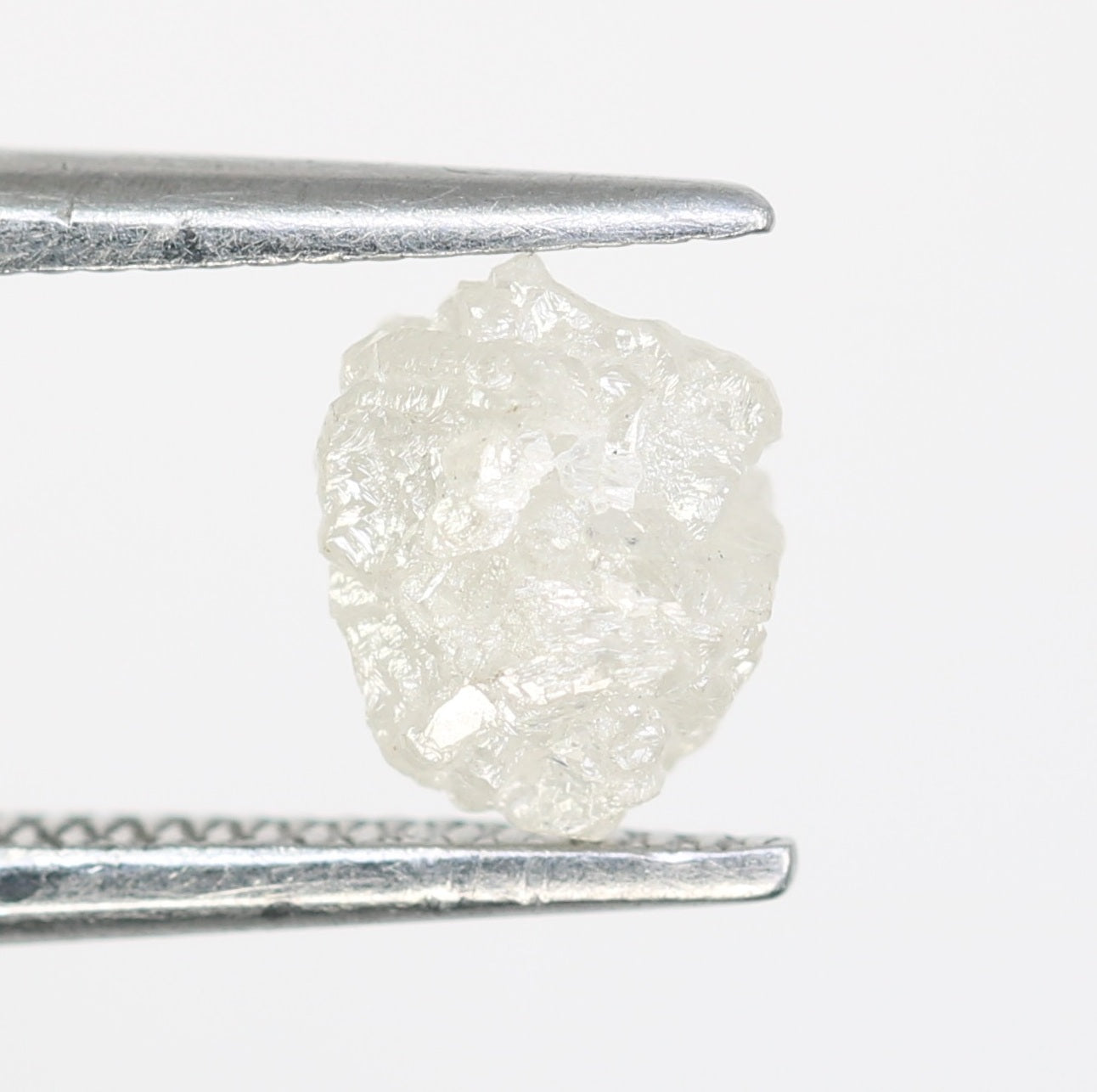 0.92 CT Rough Uncut White Raw Diamond For Engagement Ring