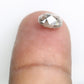 1.30 CT 7.30 MM Oval Shape Salt And Pepper Diamond For Designer Jewelry