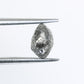 1.92 CT Salt And Pepper Rough Irregular Cut Diamond For Engagement Ring