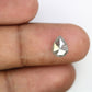 1.78 CT Natural Pear Shape 8.90 MM Salt And Pepper Diamond For Engagement Ring