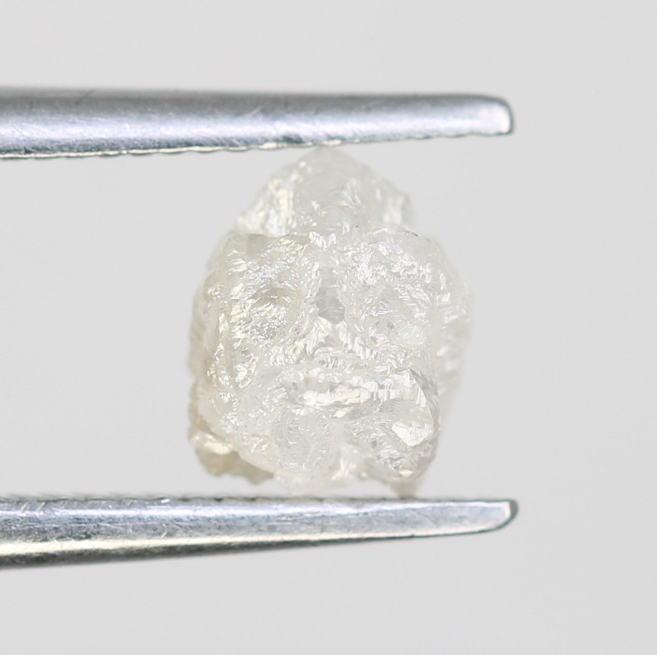 0.90 CT White Rough Irregular Cut Raw Diamond For Engagement Ring