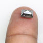 1.70 CT Geometric Shaped 6.90 MM Loose Salt And Pepper Diamond For Wedding Ring