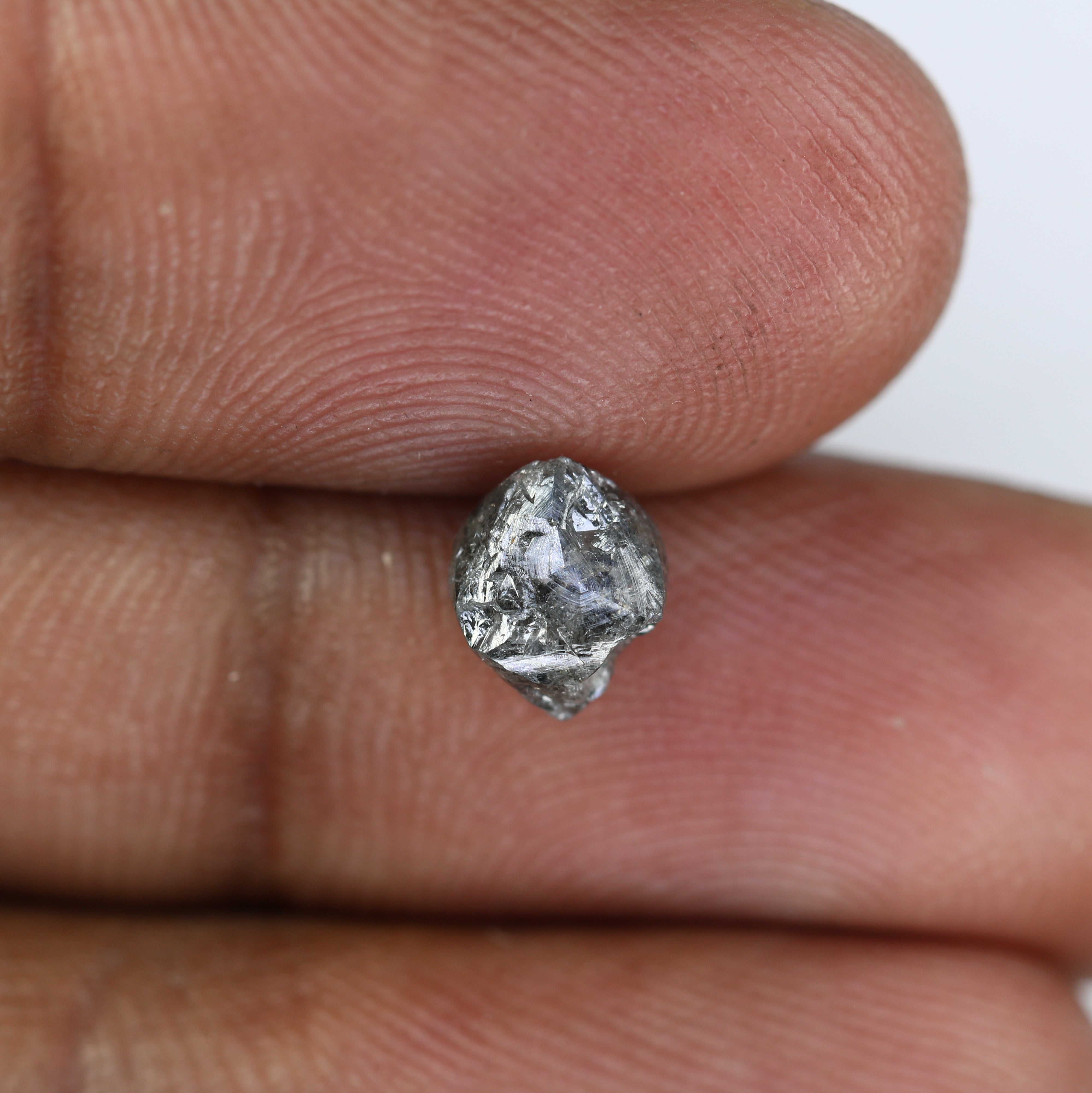 6.22 CT Raw Rough Grey Uncut Diamond For Engagement Ring – JayKrishna  Diamond