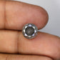 4.57 CT Salt And Pepper Loose Round Brilliant Cut Diamond For Galaxy Ring