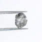2.58 CT Rough Raw Uncut Salt And Pepper Diamond For Engagement Ring