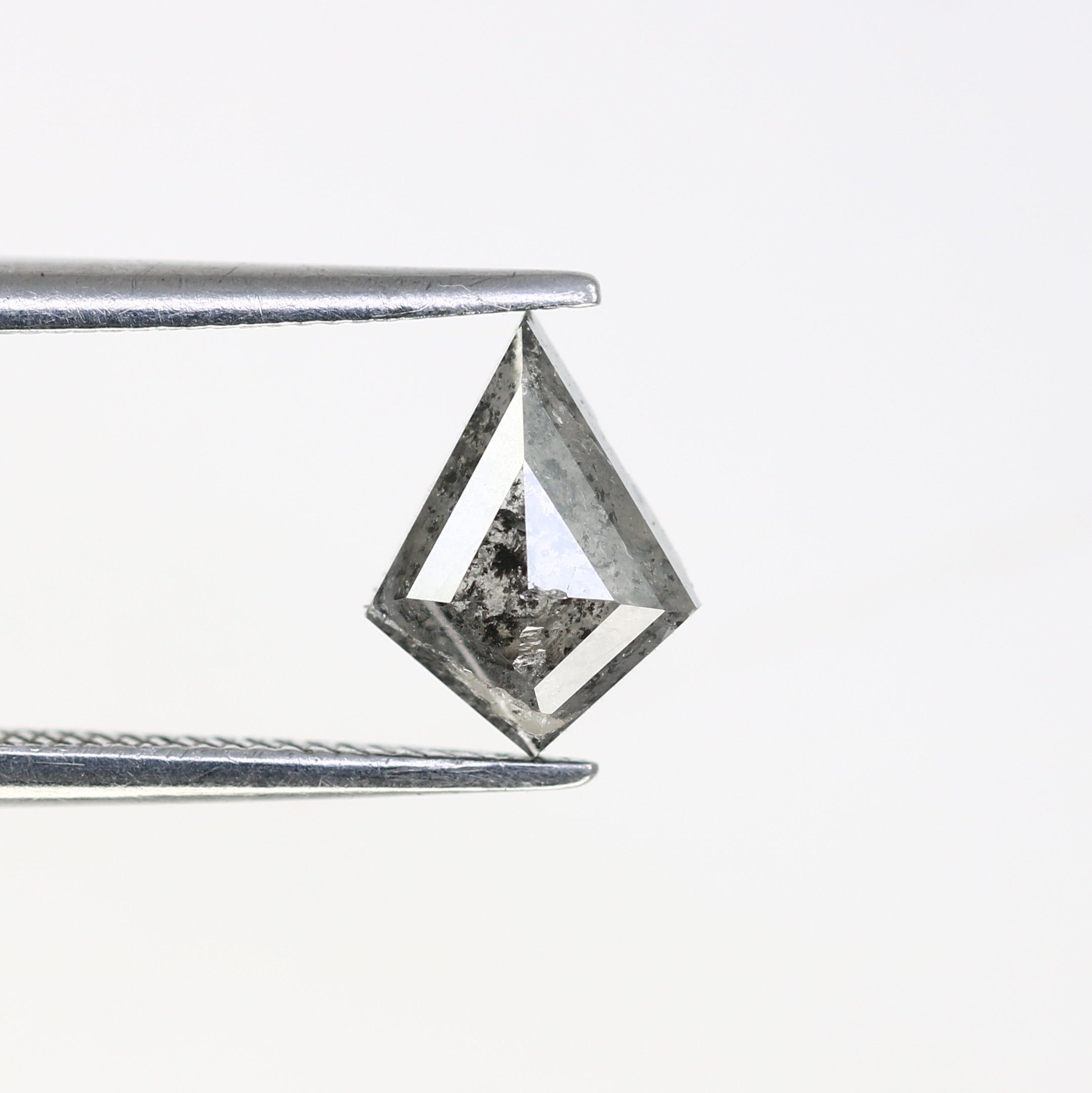 0.93 CT Beautiful Kite Shape Natural Salt And Pepper Loose Diamond For Engagement Ring