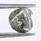 0.90 CT Raw Salt And Pepper Rough Uncut Diamond For Engagement Ring