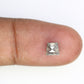 0.80 CT Geometric Shaped Loose Salt And Pepper 4.80 MM Diamond For Wedding Ring