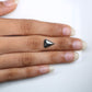 1.20 CT Diamond Cut Salt And Pepper Diamond For Engagement Ring