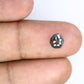 1.15 CT Salt And Pepper 7.00 MM Pear Shape Diamond For Engagement Ring