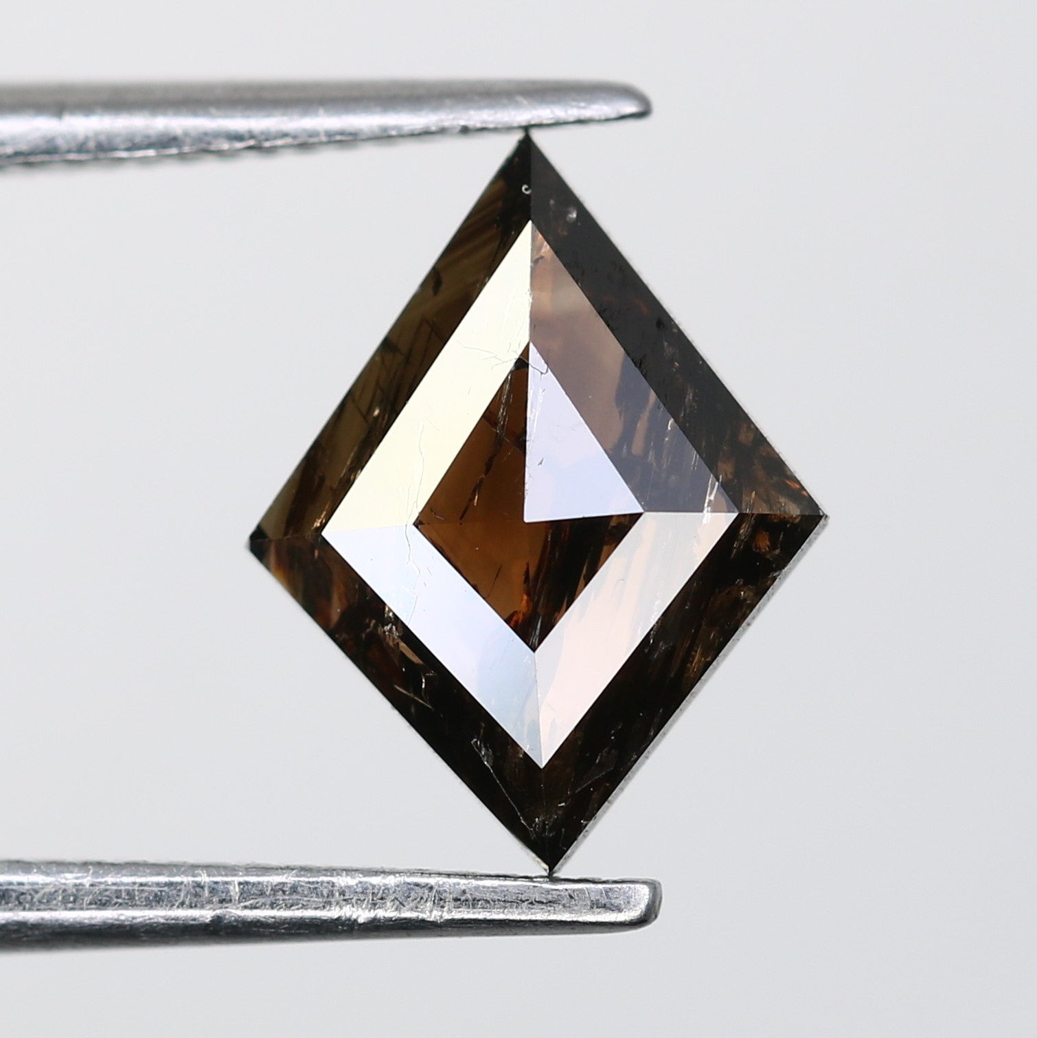 0.99 CT Kite Shape Brown Diamond For Engagement Ring