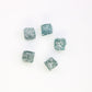 3.64 CT Blue Rough Uncut Cube Raw Diamond For Engagement Ring