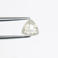 0.70 CT Salt And Pepper Triangle Shape 5.50 MM Diamond For Galaxy Ring
