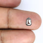 0.92 CT Salt And Pepper Shield Shaped 7.30 MM Diamond For Engagement Ring