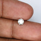 0.60 CT Salt And Pepper Round Brilliant Cut Diamond For Engagement Ring
